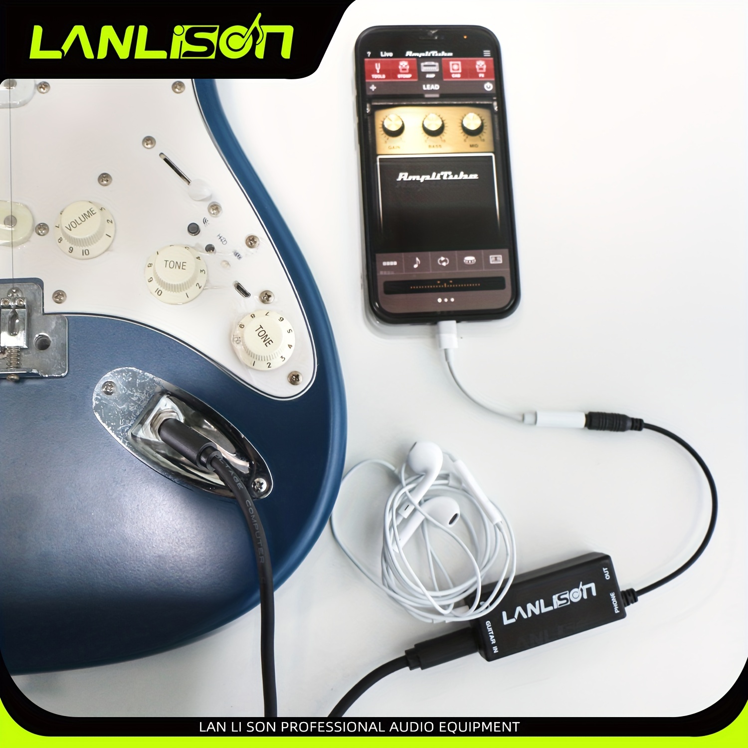 Mobile Connector Guitar Bass Speaker Electronic - Temu