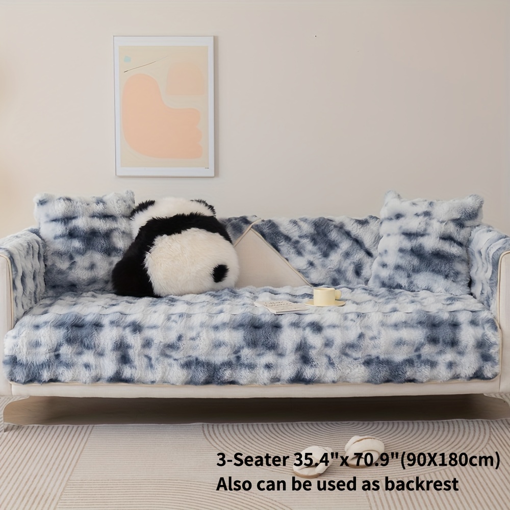 Imitation Rabbit Plush Sofa Cushion Pet's Favorite Dog - Temu