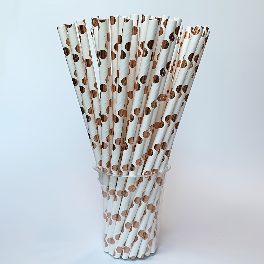 Disposable Biodegradable Small Bee Paper Straws Paper Straw - Temu