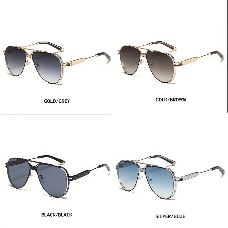 Men's Fashion Sunglasses Protect Against Uv Rays + - Temu