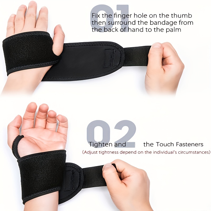 Adjustable Hand Support Wrist Brace Fitness Provides Comfort - Temu