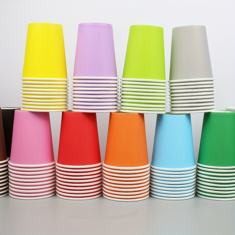 Paper Cup Disposable Coffee Cups Beverage Drinking Paper - Temu