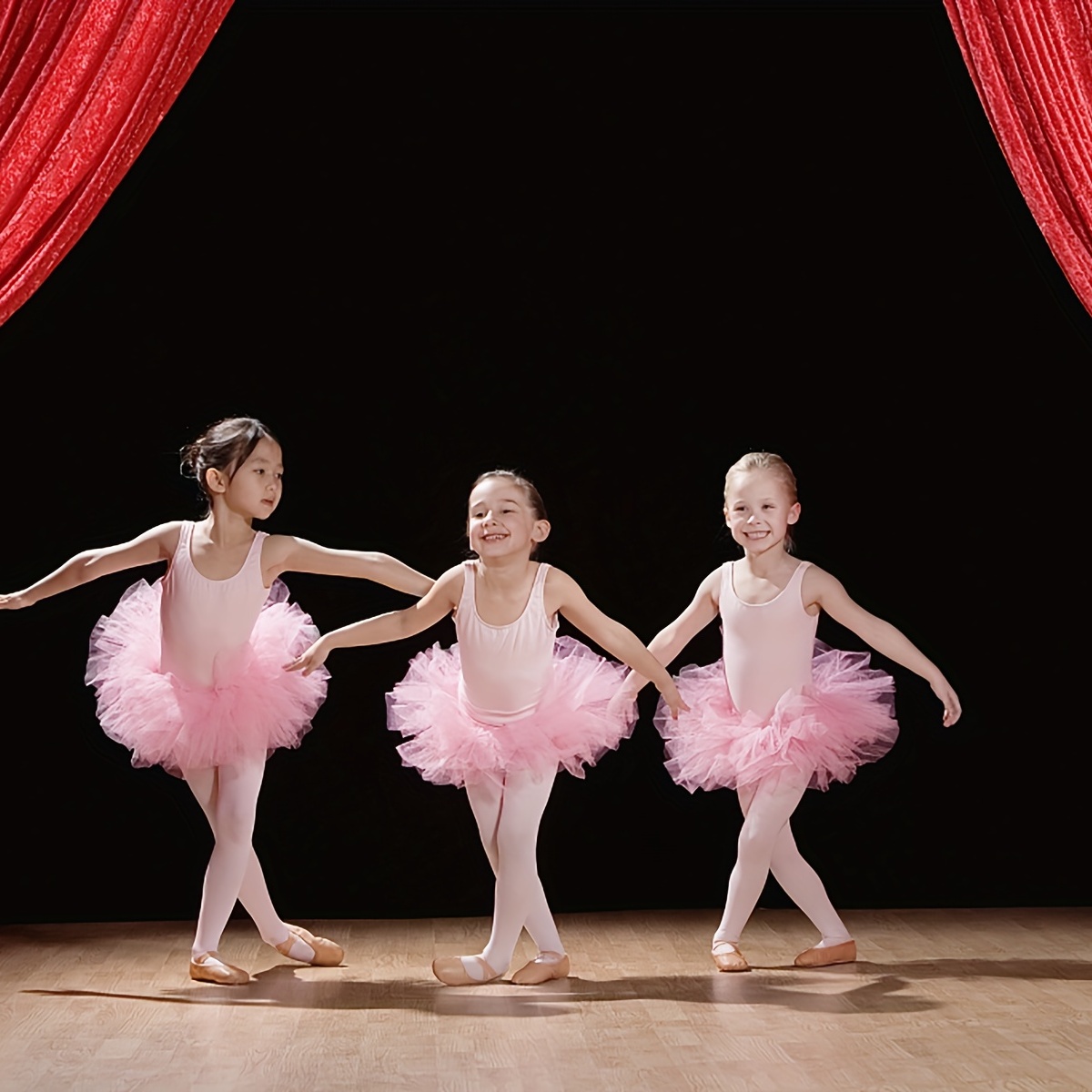 Zapatos Baile Clásicos Cuero Niños Suela Suave Activa - Temu