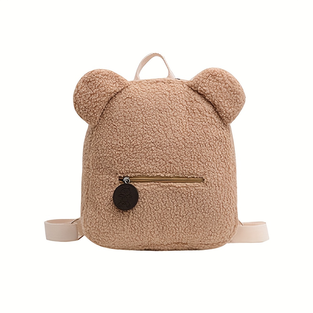 Teddy Bear Fuzzy Backpack