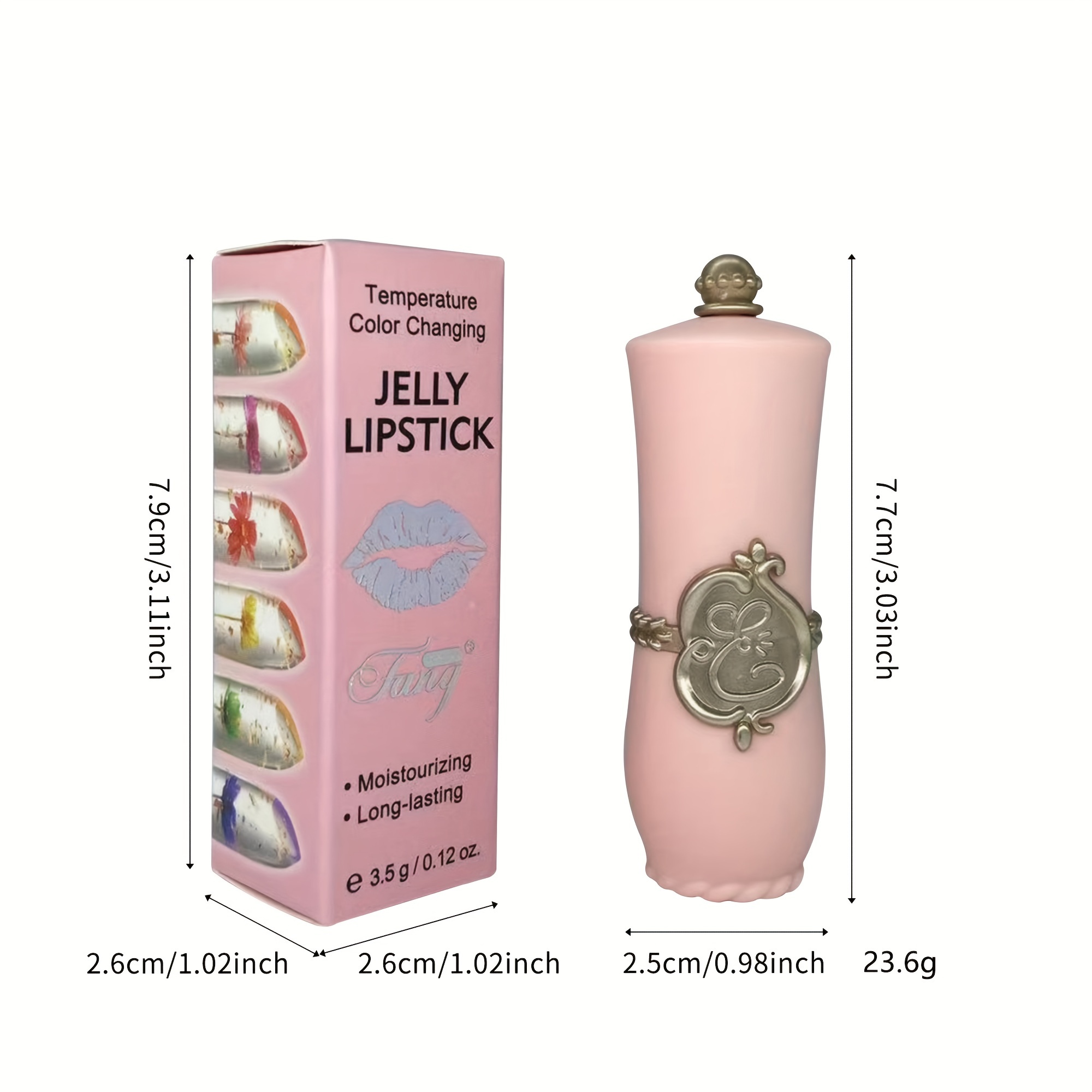 Buy Spdoo Jelly Flower Lipstick Lip Care Temperature Change Waterproof Long  Lasting Moisturizer Lipstick Online at desertcartZimbabwe