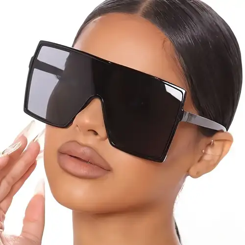 Oversized Square Sunglasses - Temu Canada