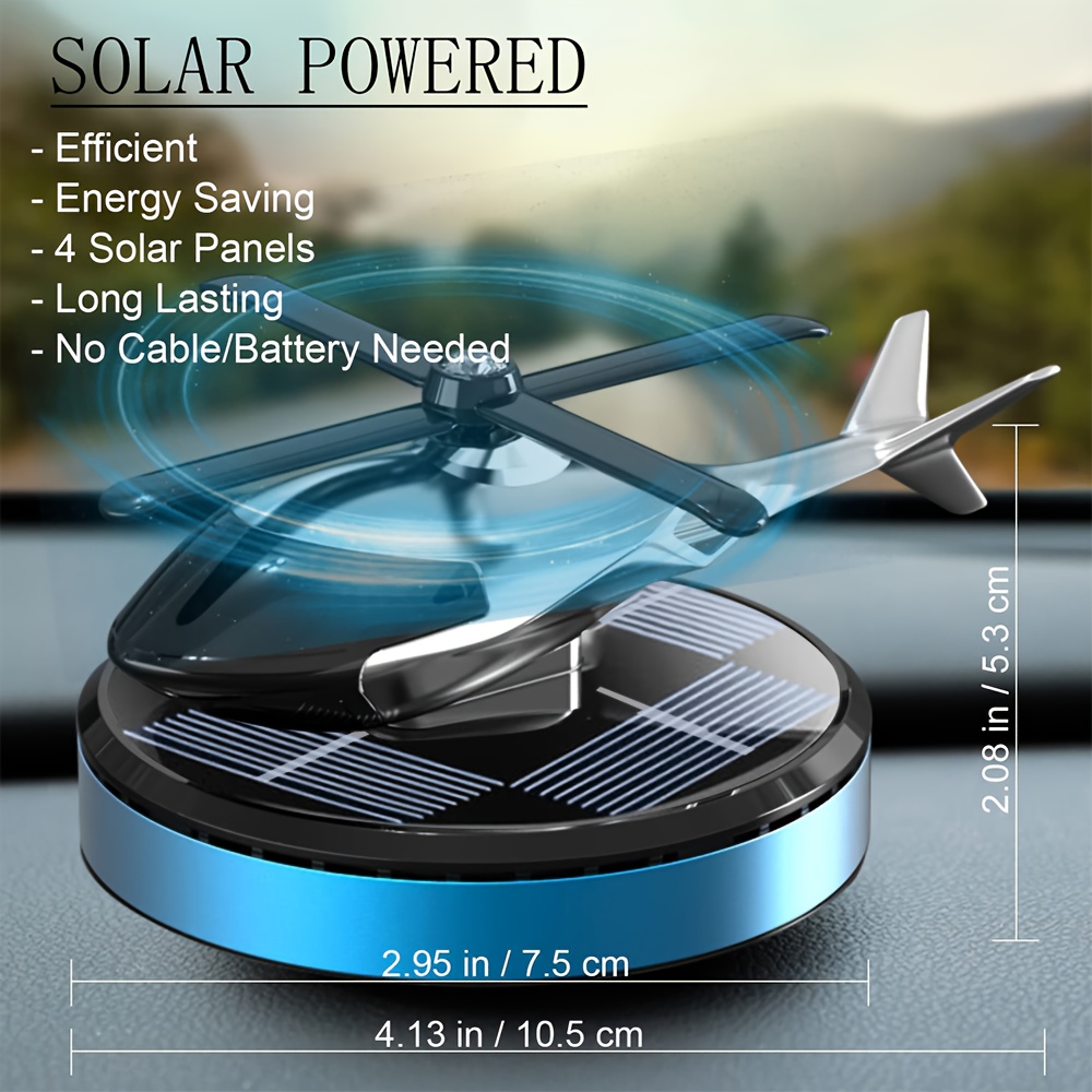 Hubschrauber Solar Auto Lufterfrischer, Auto Lufterfrischer Solar