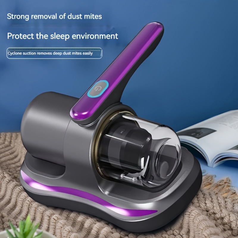 

1pc Household Mite Removal Instrument, Wireless Handheld Suction In Bed, Uv Sterilization Mite Removal Instrument, Optional