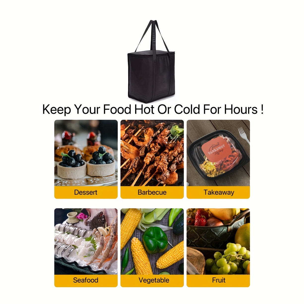 Keep your cheap food warm bag