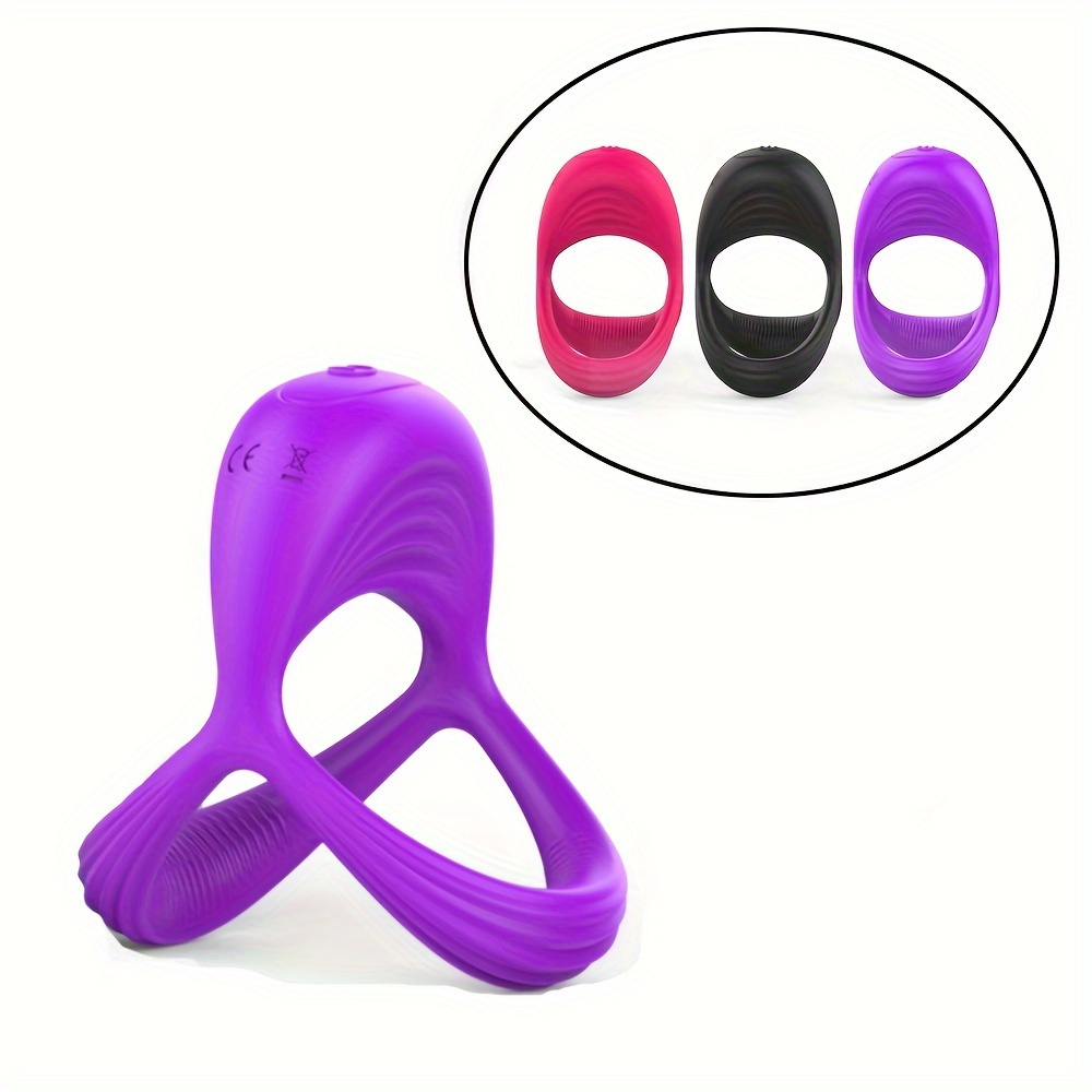 10pcs Silicone Soft Pink Vibrating Cock Ring Penis Ring Set, Penis  Stimulator, For Increased Stamina & Enhanced Erections - Sex Toys For  Couples