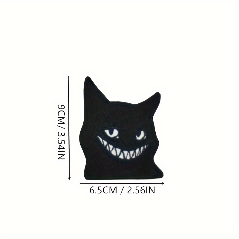Funny Cat Creative And Novel Morale Patches Embroidered - Temu