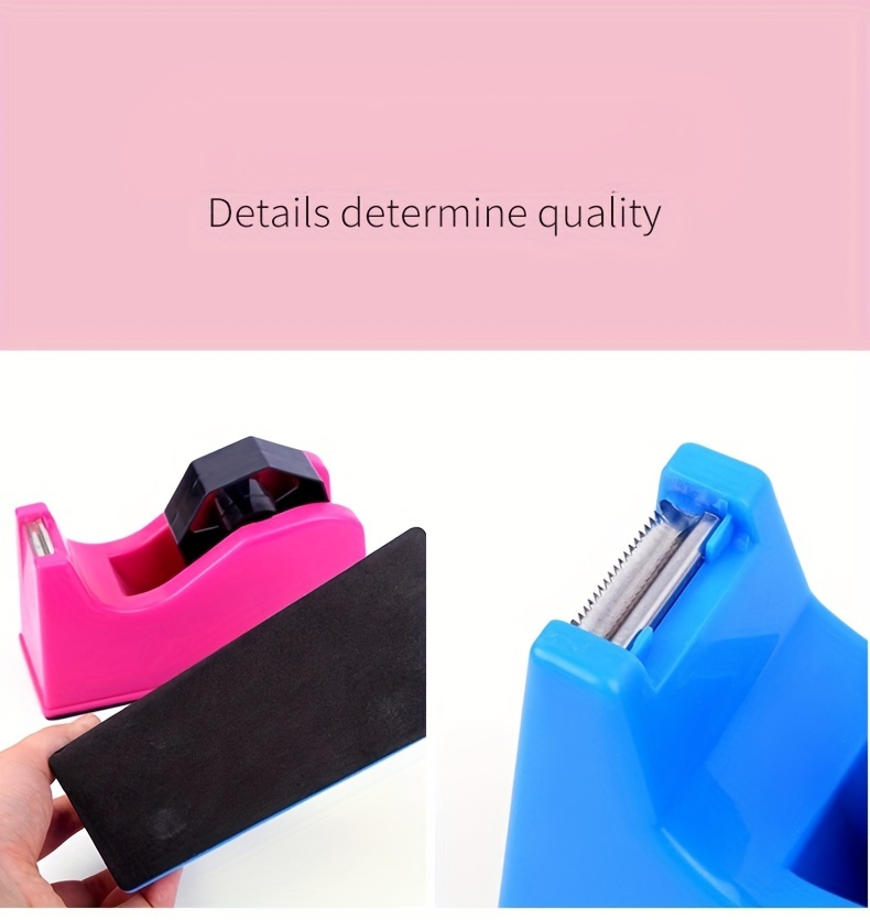 Desktop Tape Dispenser Adhesive Roll Holder (fits Core) - Temu