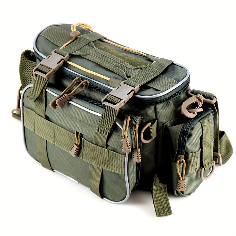 1pc Large Capacity Fishing Bag, Fishing Shoulder Bag/Handheld Bag, Storage  Bag For Tackle Box