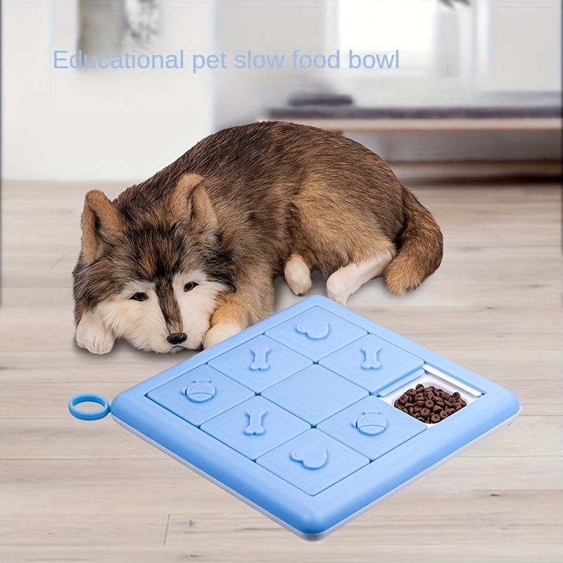 Bite resistant Slow Feeder Bowls For Dogs Fun Treasure Hunt - Temu