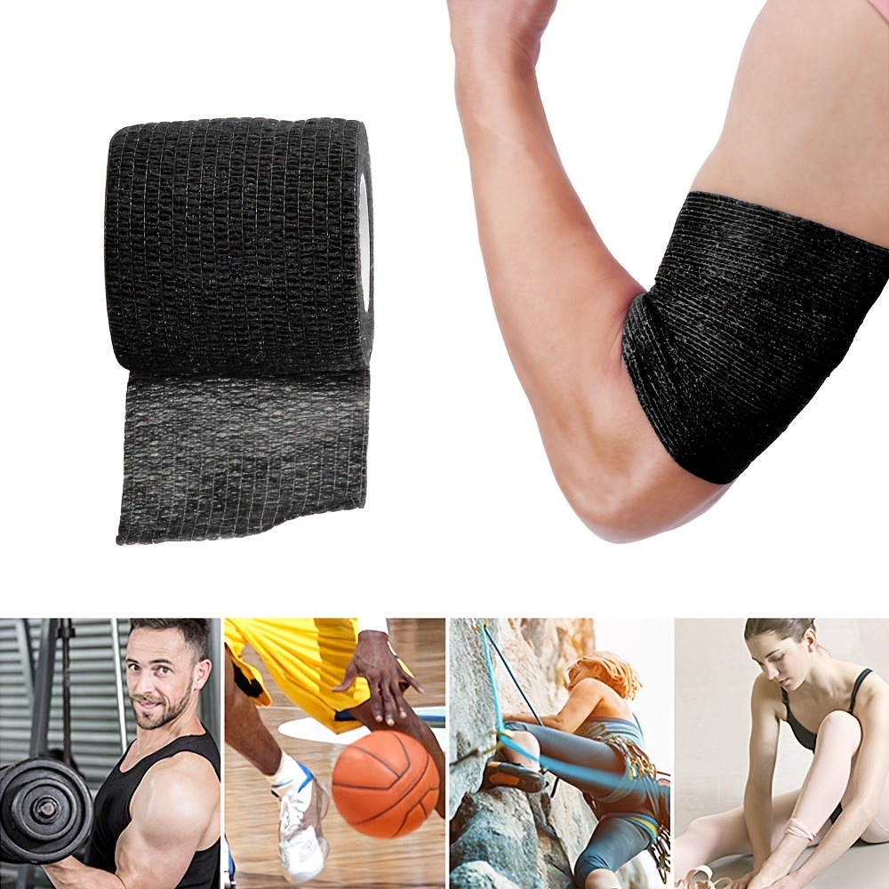 Source Bande adhésive de bandage de tatouage élastique auto-adhésif pour  couverture de poignée et enveloppe de bandage de poignée de sport pour  machine à tatouer on m.alibaba.com