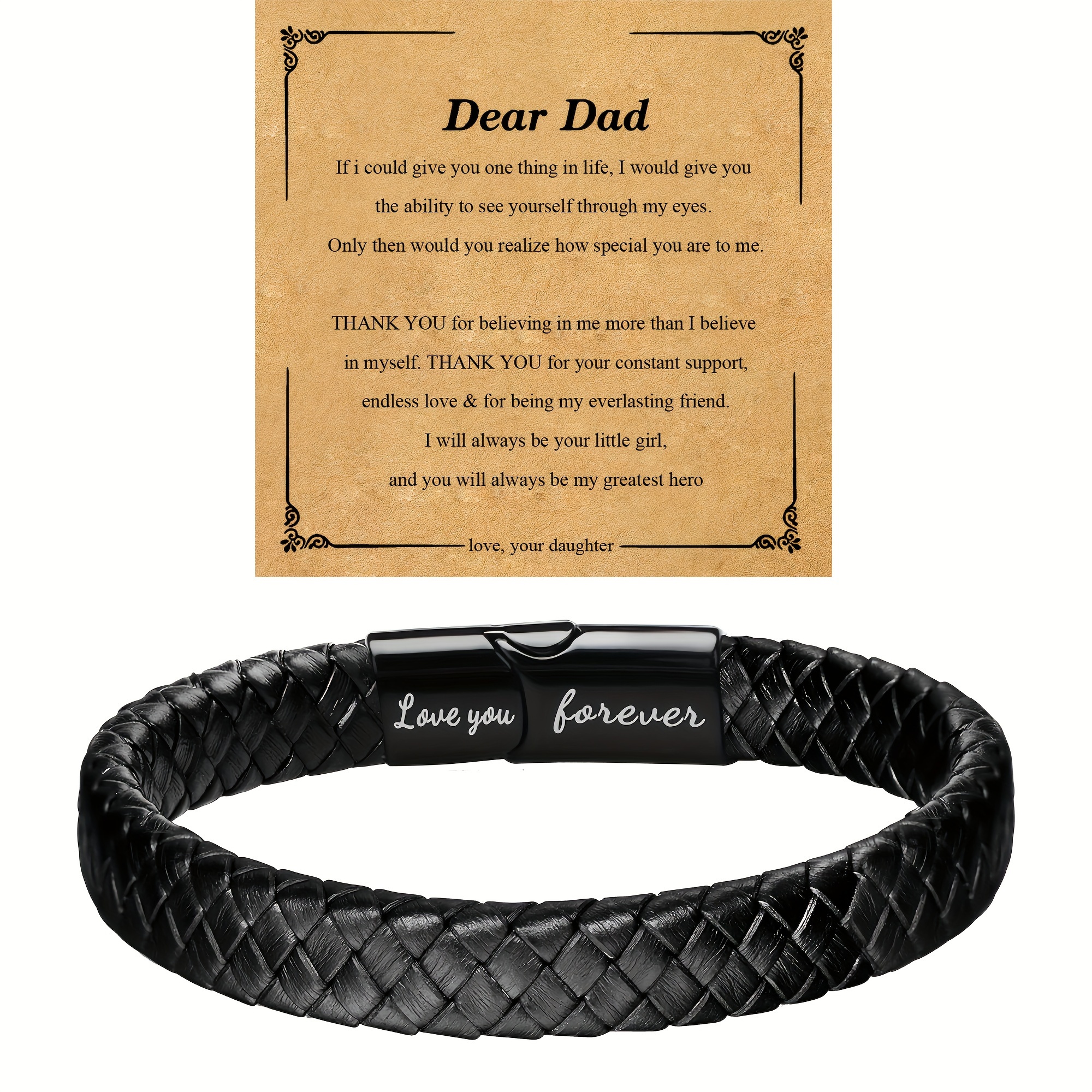 Personalised Bracelets For Fathers Day