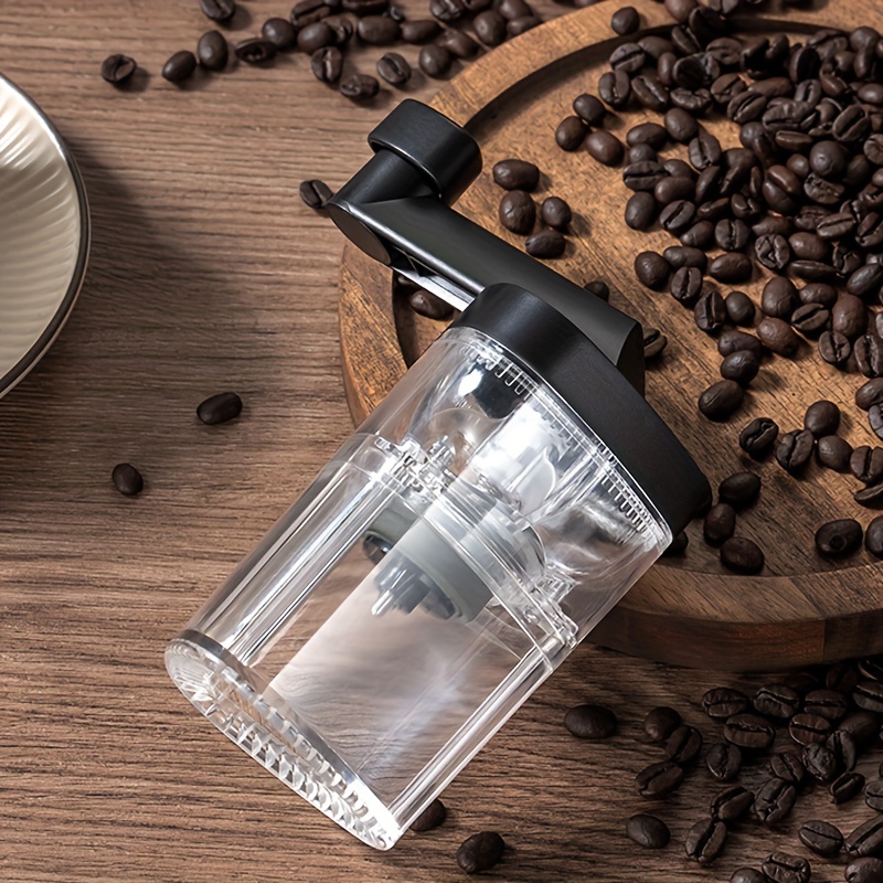 1pc Manual Coffee Grinder, Small Portable Hand Coffee Bean Grinders For  Aeropress, Espresso, French Press, Coffee Accessories