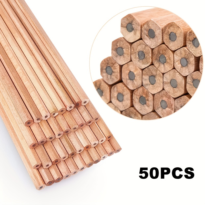 Sketching Pencils 4h 12b Softened Wood Hexagonal Bar - Temu