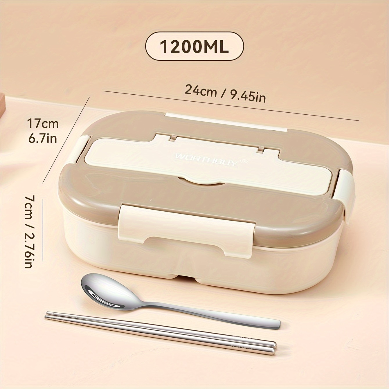 Bento Boxes Large Capacity Portable Leak proof Microwaveable - Temu ...