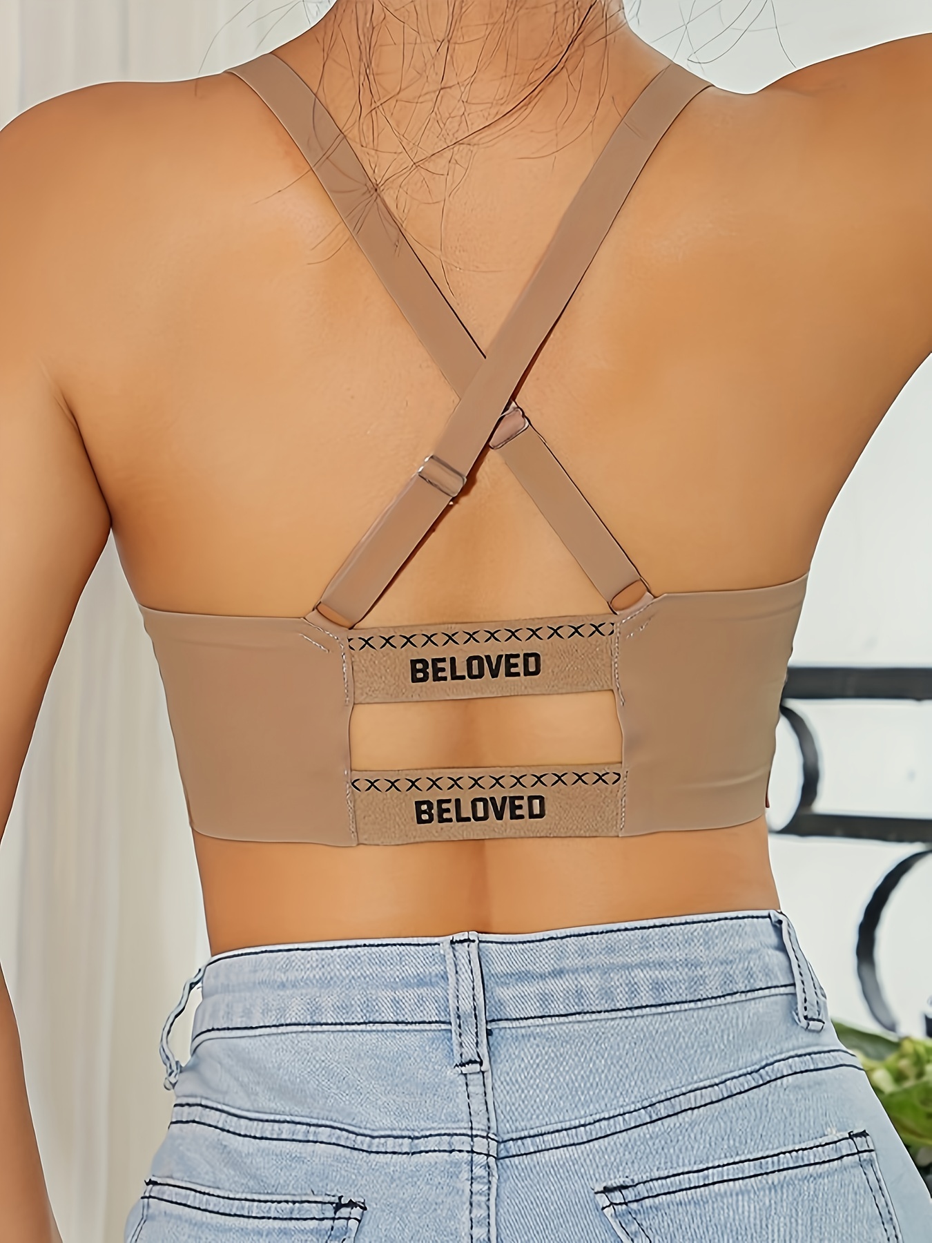 New Printed Wirefree Seamless Underwear Bra