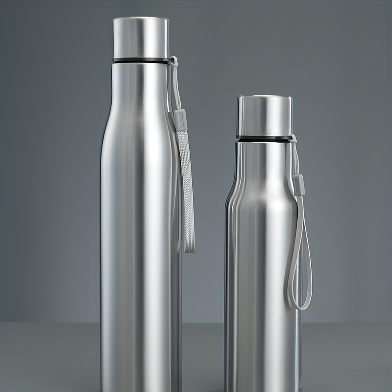 Big Super Large Water Bottle Cup Stainless Steel Straw - Temu