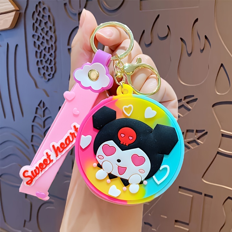 Kuromi/melody Coin Purse Bracelet Keychain Kawaii - Temu