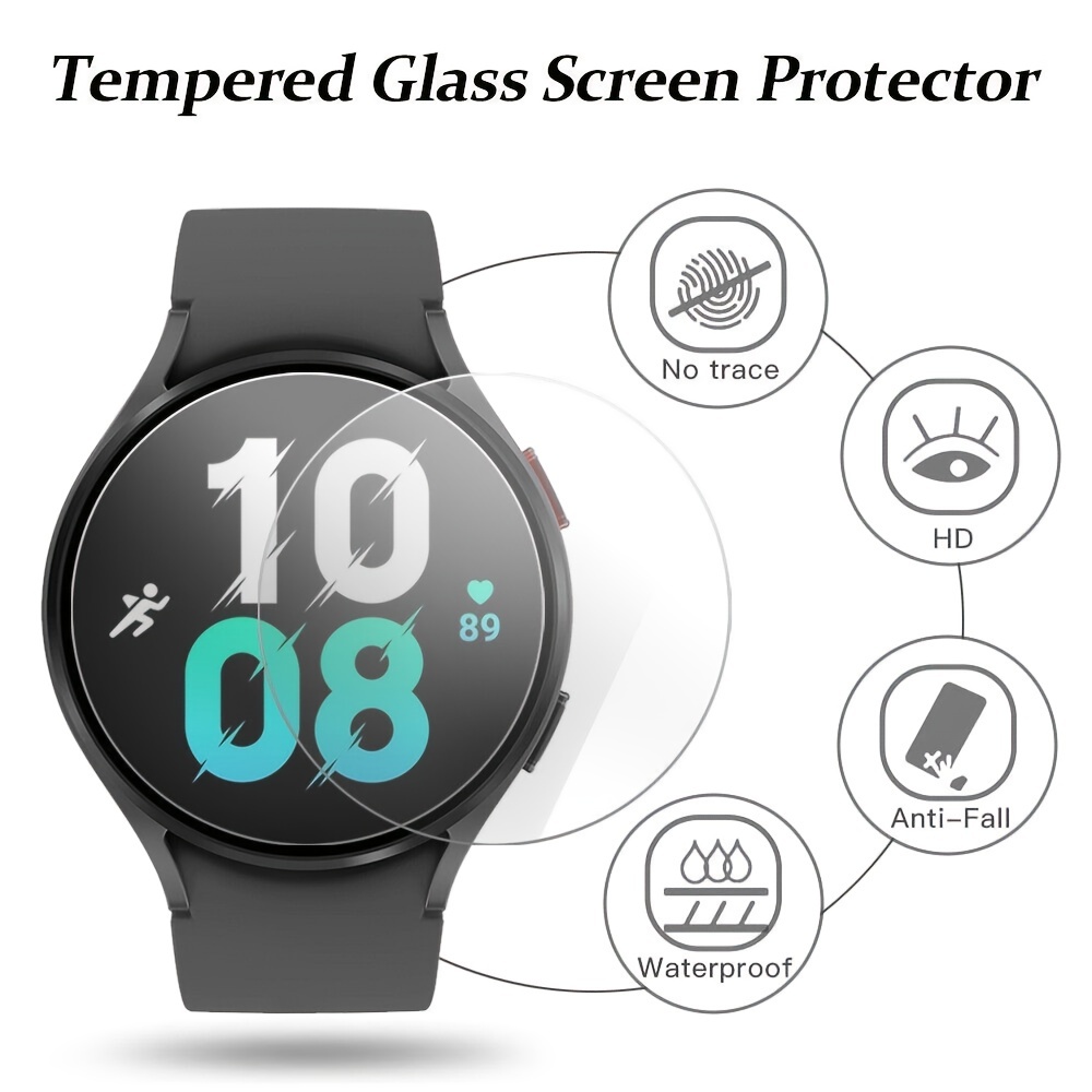 Screen Protector Galaxy Watch 6 Waterproof Hd Tempered Glass - Temu