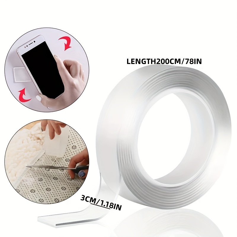 Double Sided Tape Heavy Strips Strong Sticky Multipurpose Waterproof  Mounting