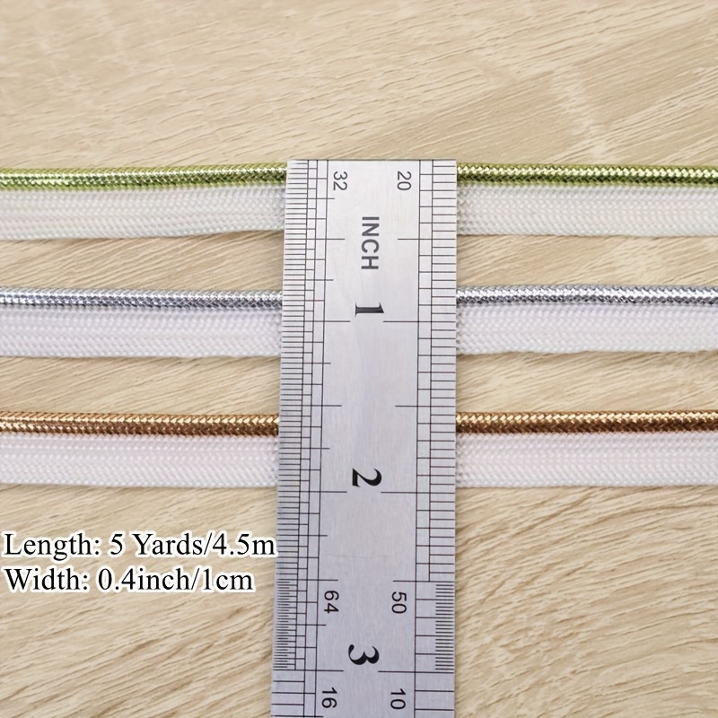 2 X 50 Yards Polyester Horsehair Braided Trim - Perfect For