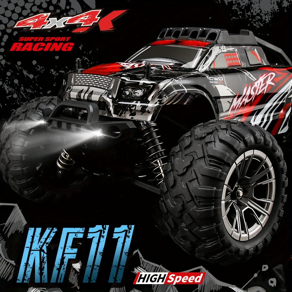 2.4ghz Télécommande Ultra rapide Off road Monster Truck 1:10 - Temu France