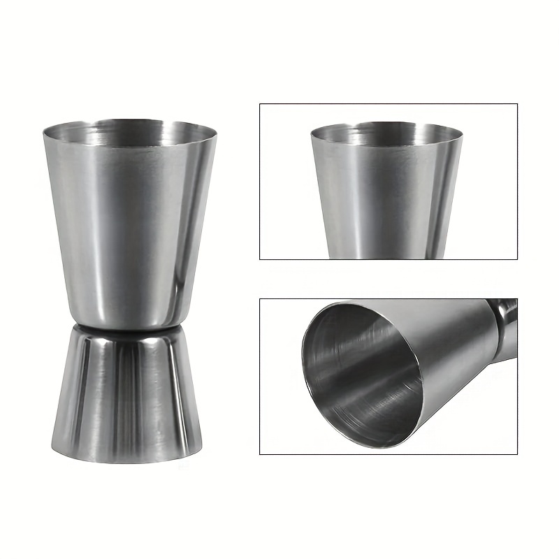 Jigger, Stainless Steel Shot Measure Cocktail Jigger, Spirit