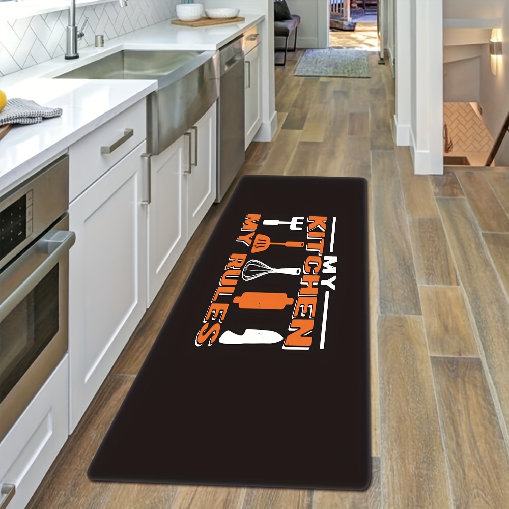 Soft Kitchen Rug Cushioned Anti fatigue Kitchen Rug Cartoon - Temu