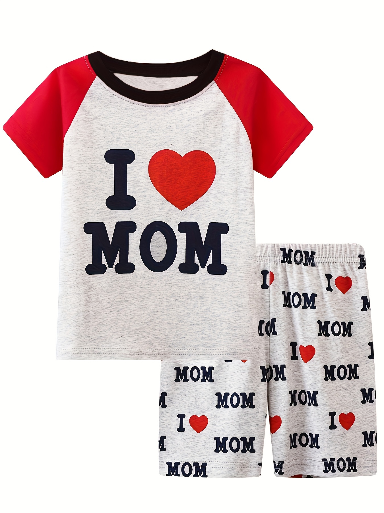 Baby And Toddler Boys Short Sleeve Love All Colors Graphic Tee