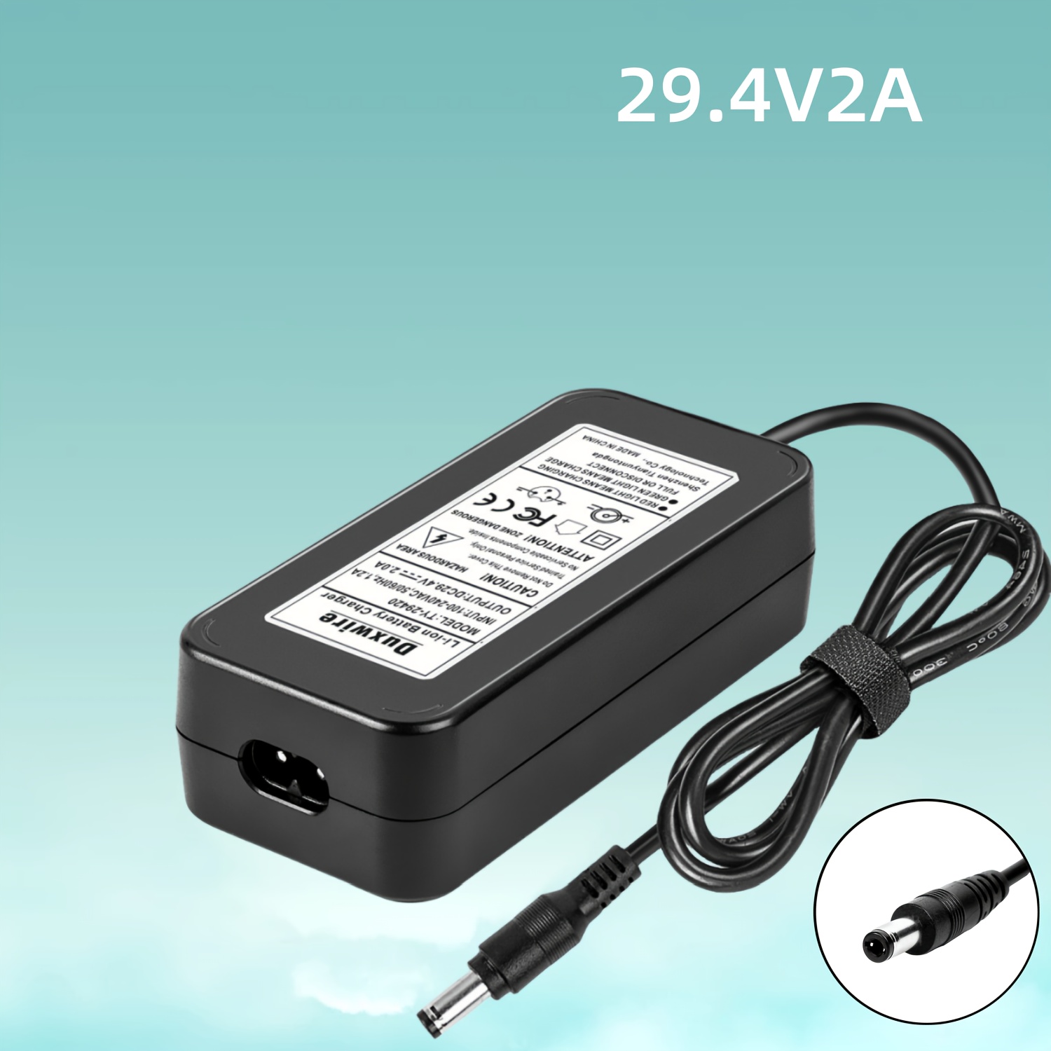 Lithium Ion Battery Charger for Electric Bike Scooter Power Supply
