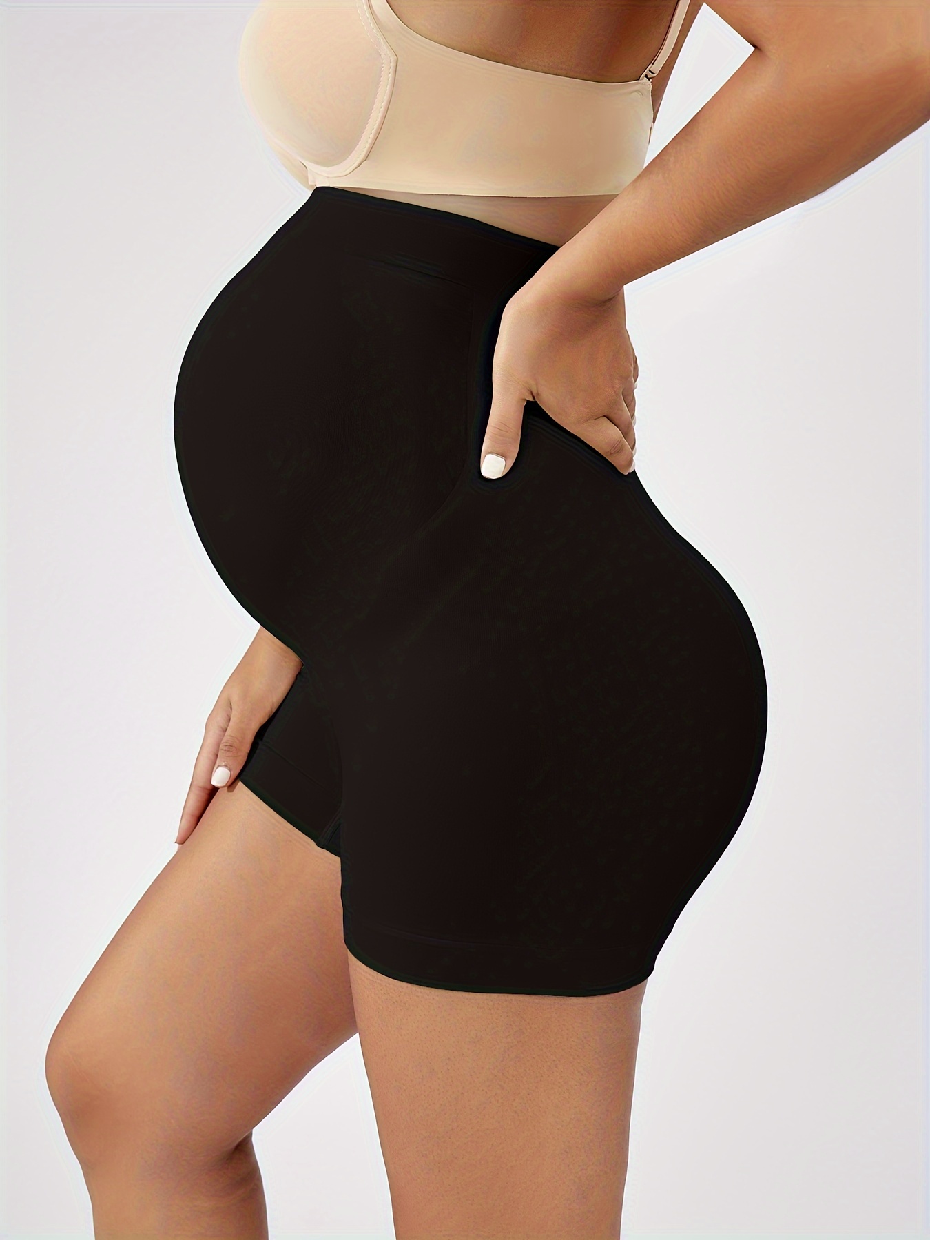 Pregnant Women's Adjustable High Waist Belly Support - Temu Canada