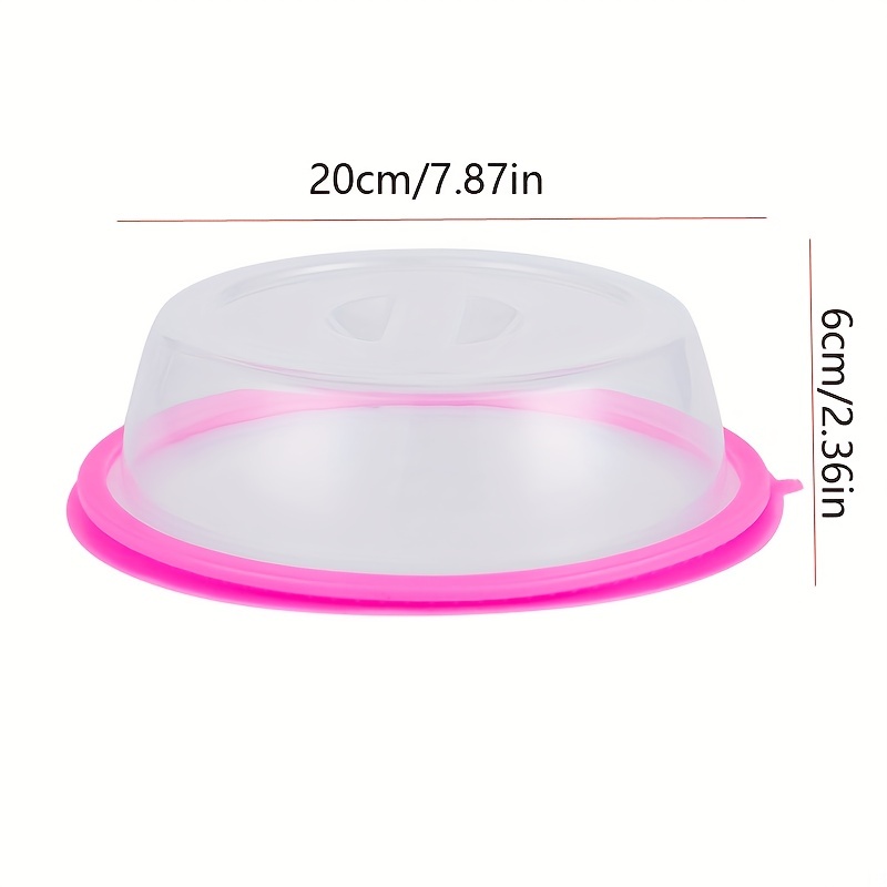 Stackable Microwave Cover, Microwave Plate Cover Transparent Microwave Lid  Stackable Food Preservation Cover For Kitchen - Temu