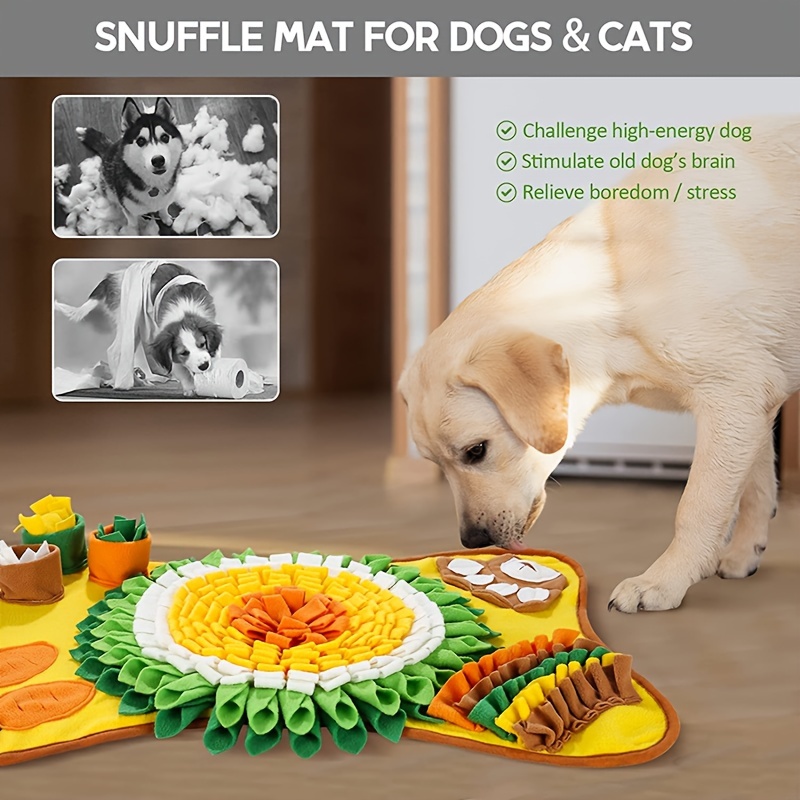 Dog Snuffle Mat Foldable Pet Slow Feeding Mat Puppy Sniffing - Temu