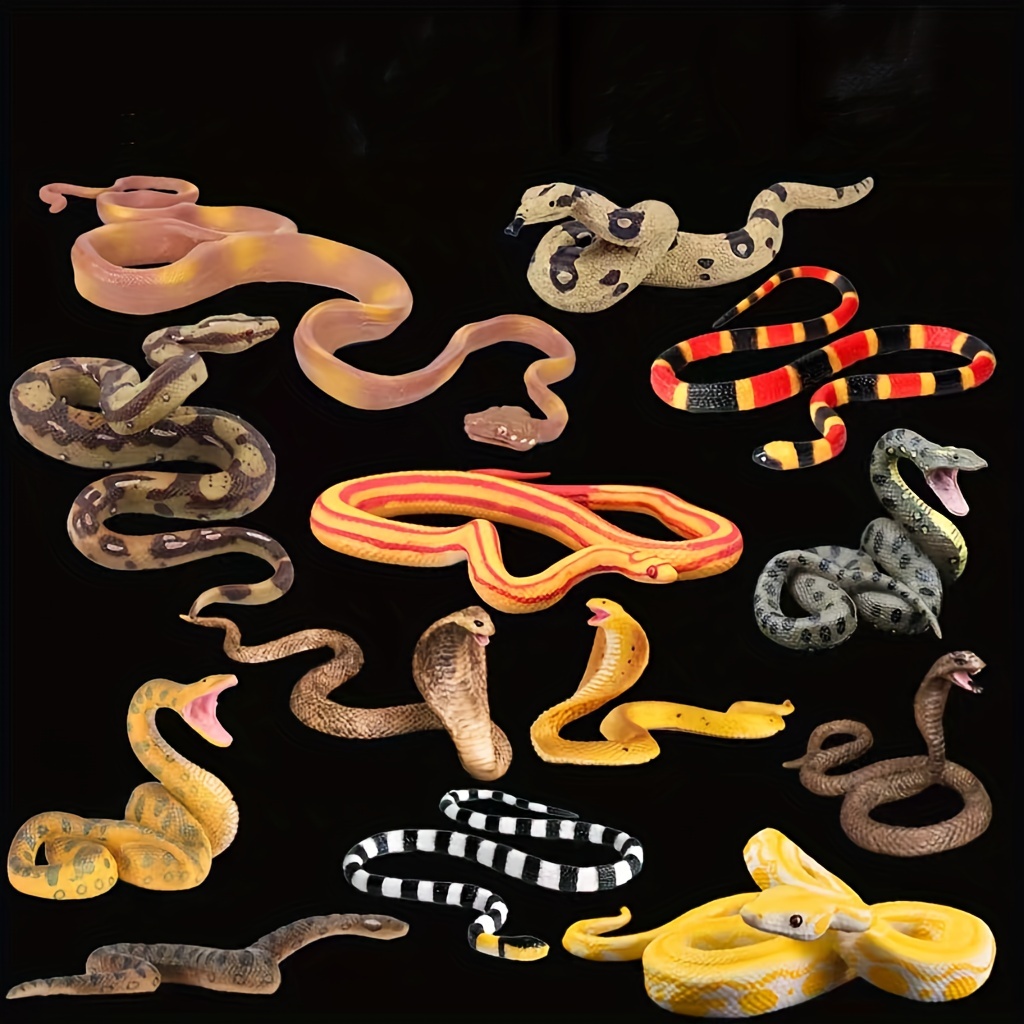 Animales de peluche de serpiente Cobras Peluche de serpiente Juguete de  simulación grande Serpiente de peluche Serpiente realista Animales de  peluche Juguetes Regalos Animales salvajes Decoraciones de fiesta