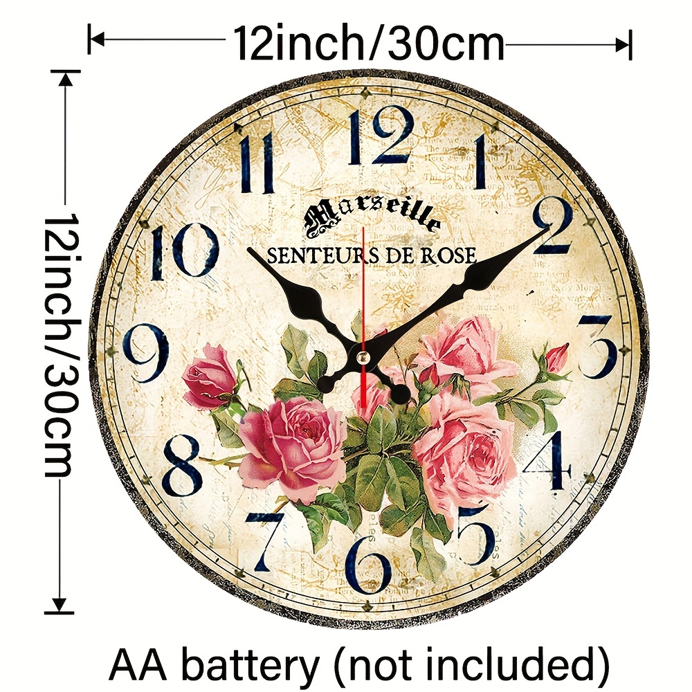 Battery powered hot sale clock movement