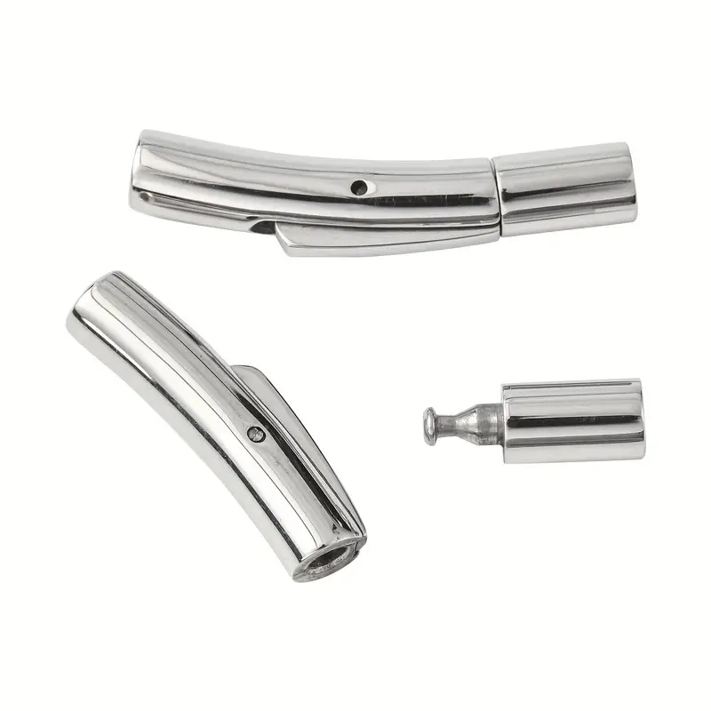 316 Surgical Stainless Steel Column Bayonet Clasps For - Temu