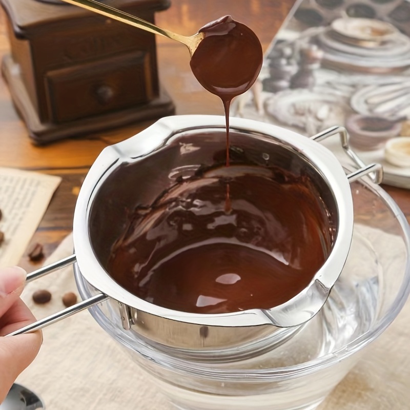 Double Boiler Pot Stainless Steel Chocolate Melting Pot - Temu