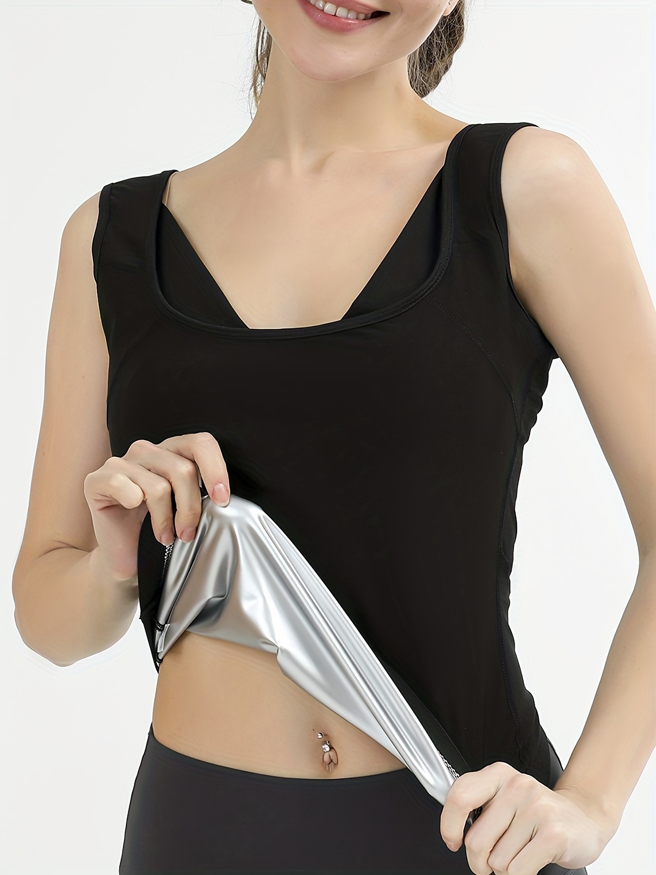 Women's 2 Pack Tummy Control Shapewear Tank Top - Seamless Body