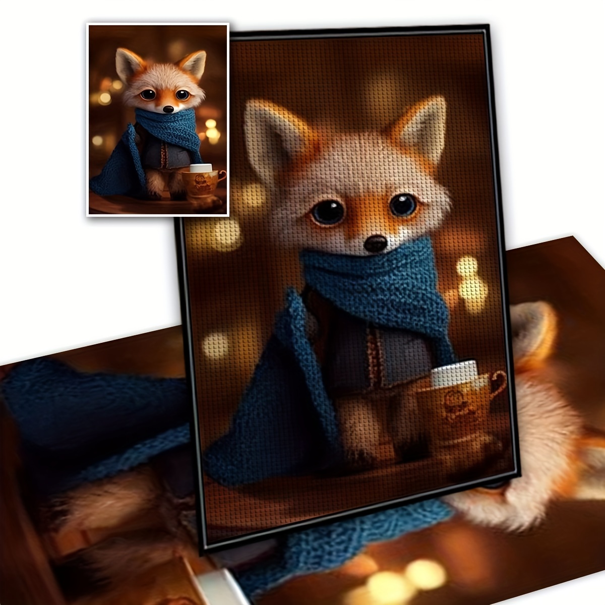 Fox Diamond Painting Kits for Adults