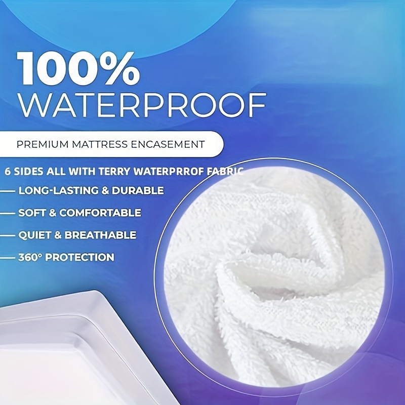 Mattress Protector High Quality Microfiber Zippered - Temu