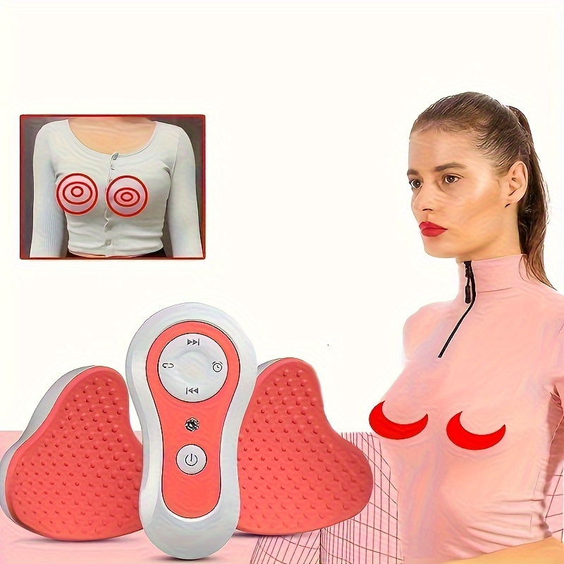 Electric Breast Massager Vibrating Bra Chest Cup Enlargement