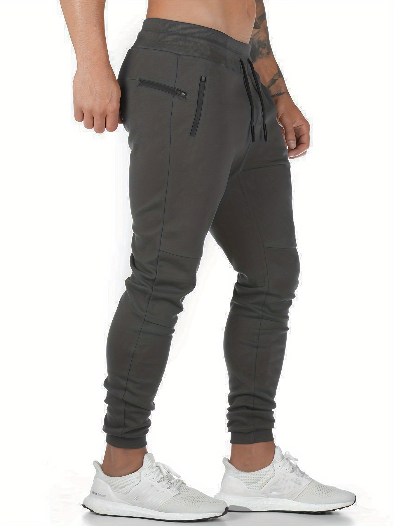 Men's Relaxed Fit Drawstring Cargo Pants Pockets Loose - Temu Canada
