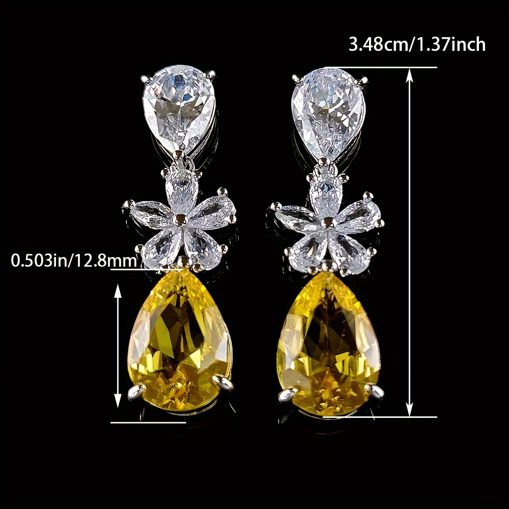 aretes románticos de oro real de 14k super shine/pendientes de