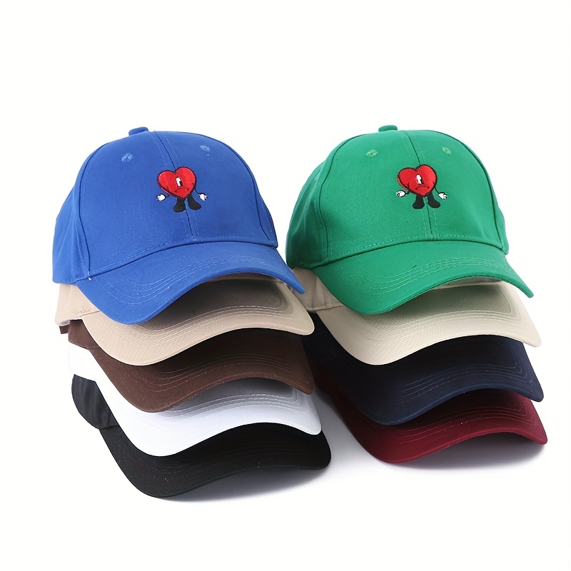 1pc Women Graphic Embroidered Breathable Fashion Baseball Cap For Summer