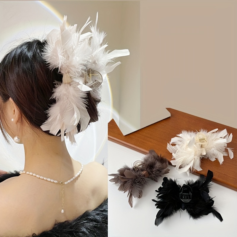 Feather Hair Accessories - Temu