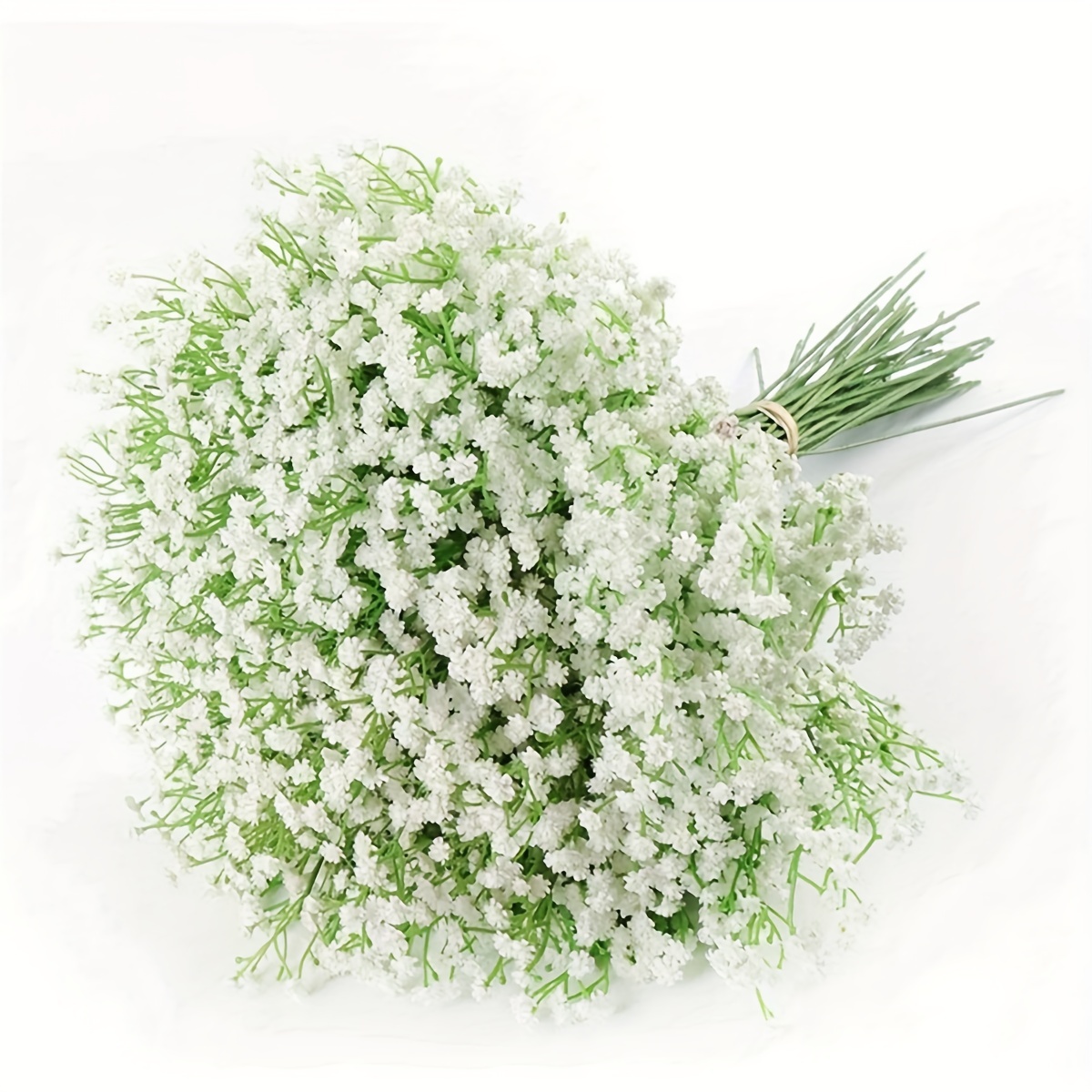 6 Bunches Babys Breath Artificial Flowers 3 Branches/bunch Gypsophila Real  Touch Faux Babies Breath Gypsophila Bouquet for Wedding Centerpiece Floral  Arrangement Party